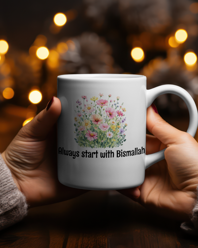 Always Start with Bismallah – Tasse