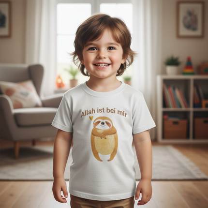 Allah ist bei mir – Kinder T-Shirt