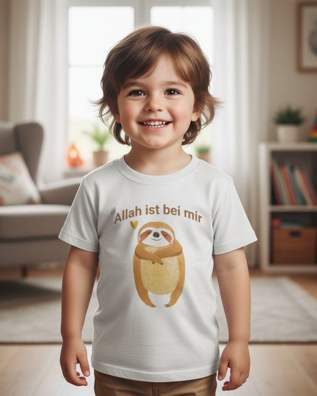 Allah ist bei mir – Kinder T-Shirt