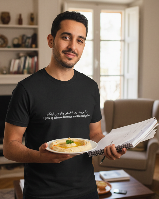 I grew up between Hummus and Hausaufgaben