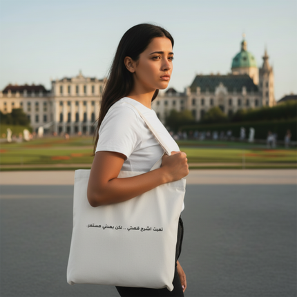 تعبت أشرح قصتي، لكن بعدني مستمر