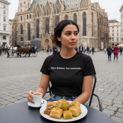 More Baklava, less nonsense.