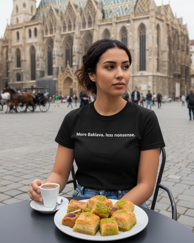 More Baklava, less nonsense.