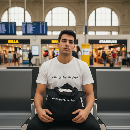 أعيش هنا… وأشتاق هناك