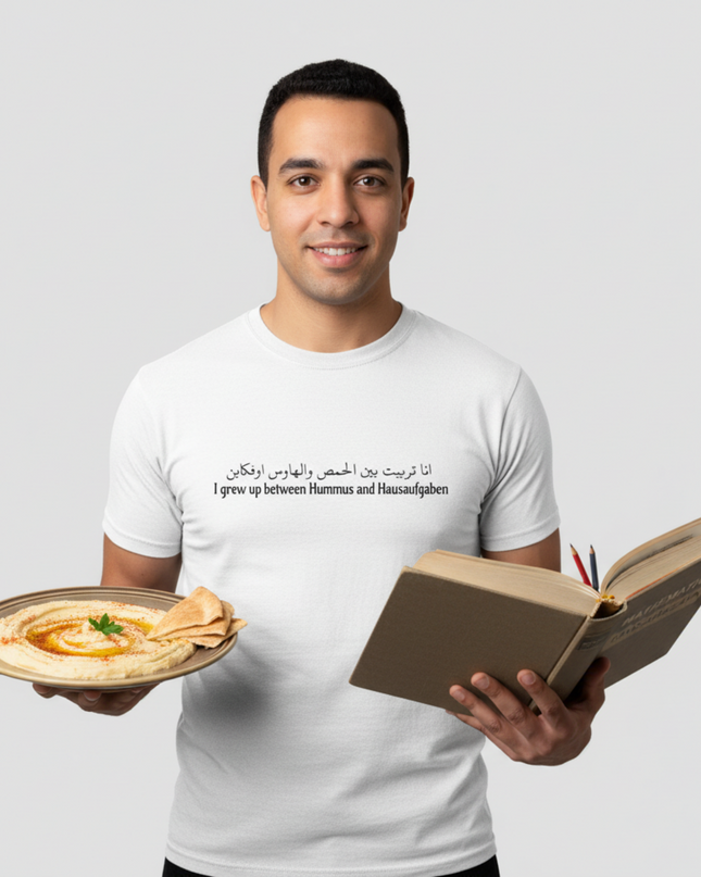 I grew up between Hummus and Hausaufgaben