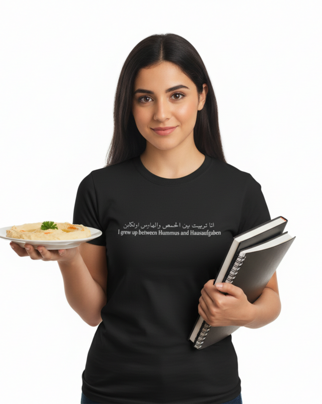 I grew up between Hummus und Hausaufgaben